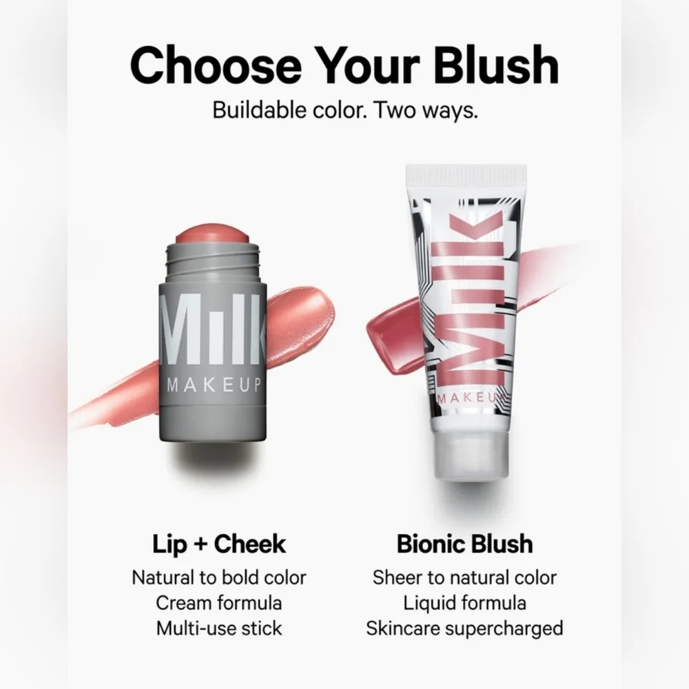 Flip | Lip + Cheek Cream Blush | Milk Makeup | Brand New in Box | Authentic